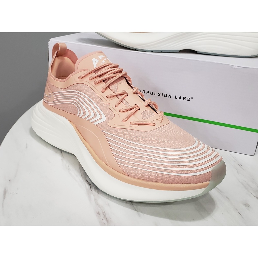 NEW APL Streamline Mens Running Shoes Size 11 Blush Ivory Athletic Sneakers pink
